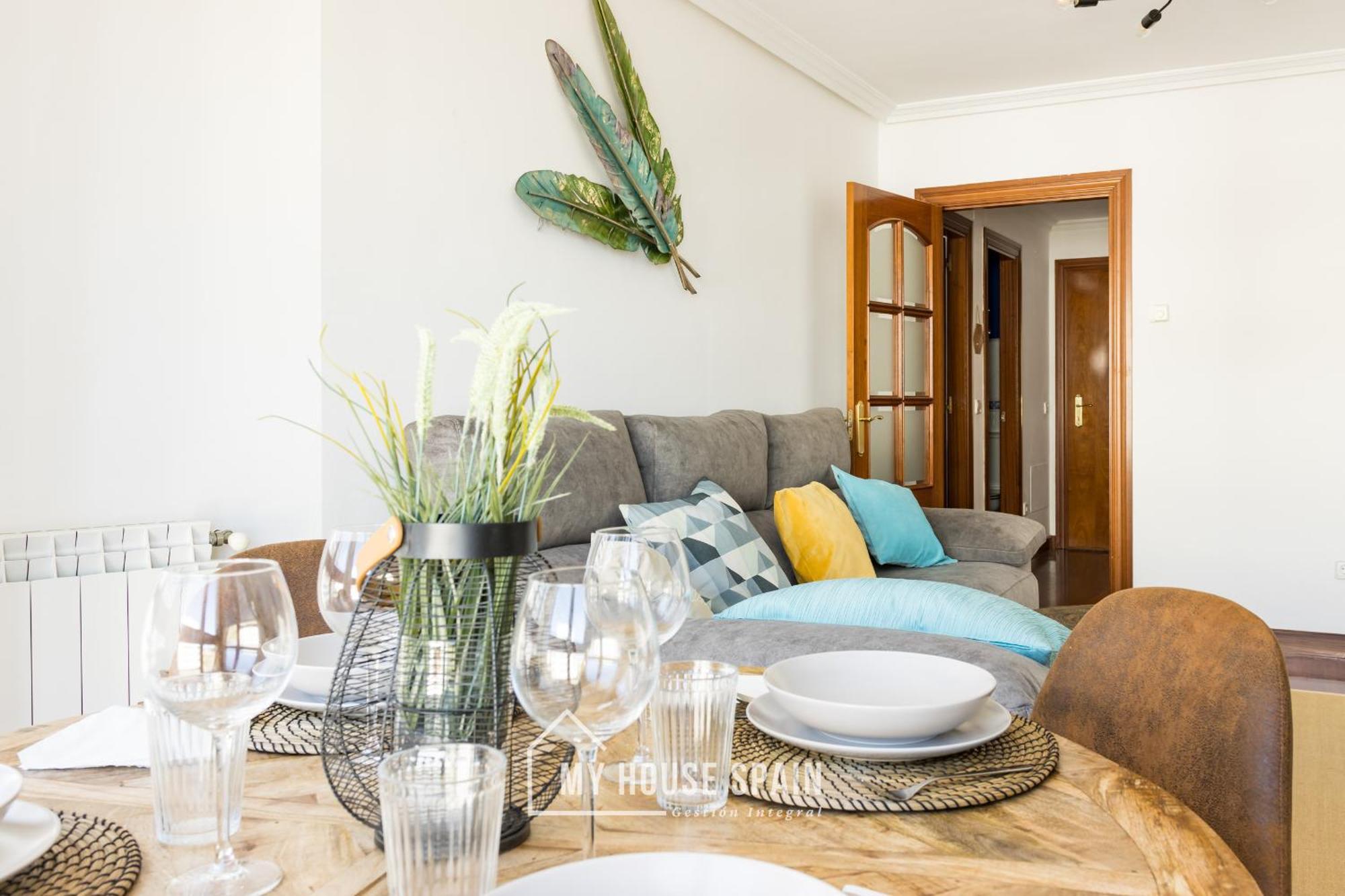 Myhousespain - Playa De Poniente, Con Vistas Al Mar Y Parking Gratuito กิฮอน ภายนอก รูปภาพ